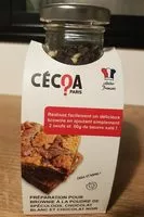 Sucre et nutriments contenus dans Cecoa