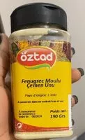 Quantité de sucre dans Frenugrec moulu