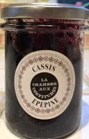 İçindeki şeker miktarı Confiture cassis epepiné