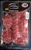 Saucissons en tranches