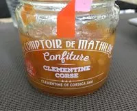 चीनी की मात्रा Confiture Clementine Corse