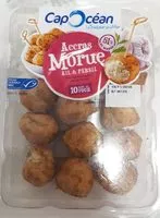 चीनी की मात्रा Accras de morue