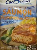 चीनी की मात्रा Galette à poêler Saumon, PDT & Ciboulette