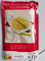Количество сахара в Purée de pomme de terre à la ciboulette