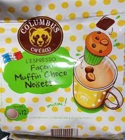 Suhkru kogus sees Espresso façon muffin choco noisette