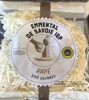 Sucre et nutriments contenus dans Emmental de savoie igp