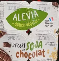 Sucre et nutriments contenus dans Alevia