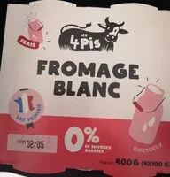 Jumlah gula yang masuk Fromage blanc 0 %