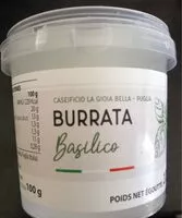 Sucre et nutriments contenus dans La gioia bella