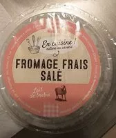 Jumlah gula yang masuk Fromage frais salé lait de brebis