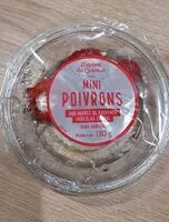 Amount of sugar in Mini poivrons au chèvre