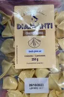 中的糖分和营养成分 Diamanti