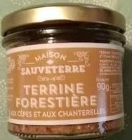 Количество сахара в Terrine forestière