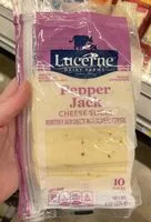 入っている砂糖の量 Pepper Jack cheese slices