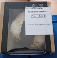 Cantidad de azúcar en Onigiri saumon teriyaki