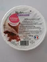 入っている砂糖の量 Entremet cacao desserts