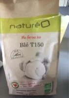 Sokerin määrä sisällä Farine bio blé T150