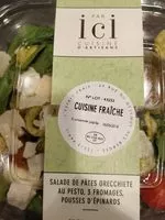 Cantidad de azúcar en Salade de pâtes orecchiete au pesto