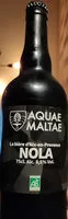 Sucre et nutriments contenus dans Aqua maltae