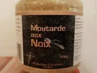 Quantité de sucre dans Moutarde aux noix