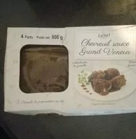 Количество сахара в Chevreuil sauce grand veneur