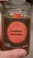 Amount of sugar in Confiture poire kiwi