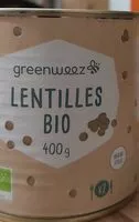 Quantité de sucre dans Lentilles bio