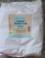 Cantidad de azúcar en Farine de blé T150