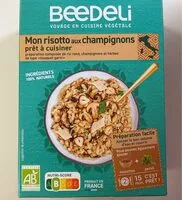 Zuckermenge drin Mon risotto aux Champignons