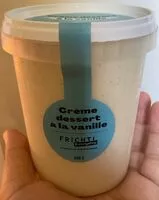 Sokerin määrä sisällä Crème dessert à la vanille