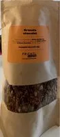 Sokerin määrä sisällä Granola chocolat
