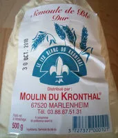 Sucre et nutriments contenus dans Moulin de kronthal