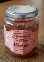 Jumlah gula yang masuk La Roumaniere - confiture pêche