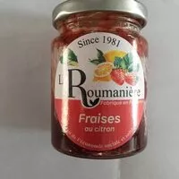 Jumlah gula yang masuk Confiture fraises au citron