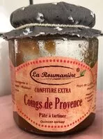 Jumlah gula yang masuk Confirure de coings de provence