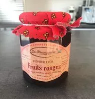 Jumlah gula yang masuk Confiture extra fruit rouges