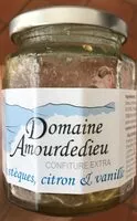Jumlah gula yang masuk Confiture de gingérine, citron et vanille