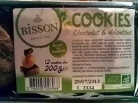 चीनी की मात्रा Cookies chocolat & noisettes