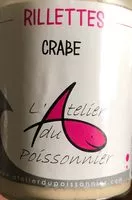 चीनी की मात्रा Rillettes Crabe