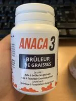 Sucre et nutriments contenus dans Anaca 3