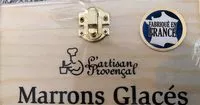Количество сахара в Marrons glaces