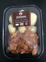 Quantité de sucre dans Axoa de veau et pomme de terre