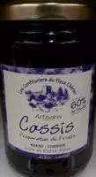 İçindeki şeker miktarı Confiture de cassis