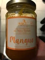Zuckermenge drin Preparation de fruit mangue