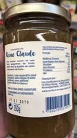 Cantidad de azúcar en Reine Claude