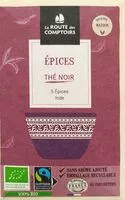 Amount of sugar in Thé noir épices