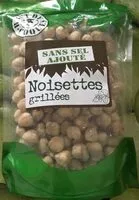 Cantidad de azúcar en Noisettes grillés