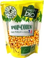 Cantidad de azúcar en Pop corn maïs français à éclater