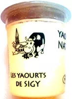 Sucre et nutriments contenus dans Les yaourts de sigy