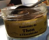 Quantité de sucre dans Emiétté de thon à l'escabèche , 140g